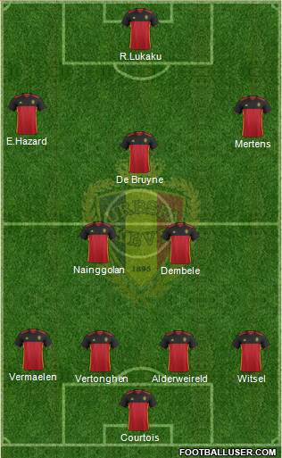 Belgium Formation 2016