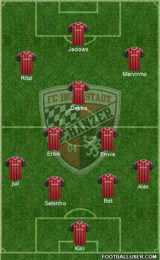 FC Ingolstadt 04 Formation 2016