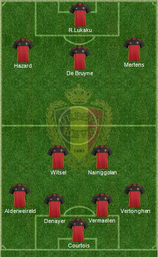 Belgium Formation 2016