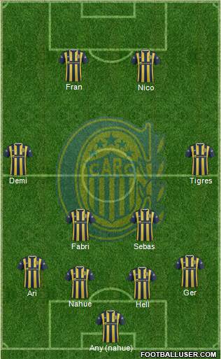 Rosario Central Formation 2016