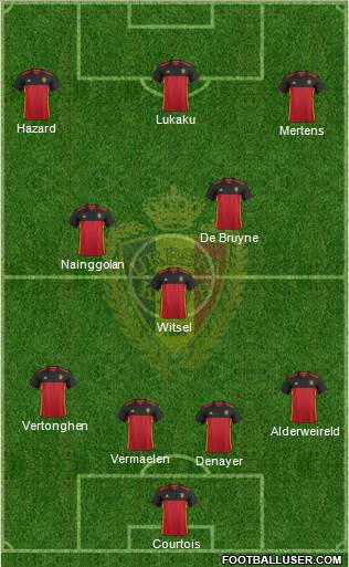 Belgium Formation 2016