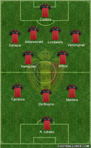 Belgium Formation 2016