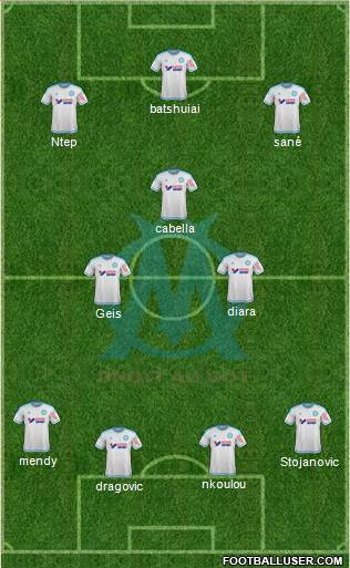 Olympique de Marseille Formation 2016
