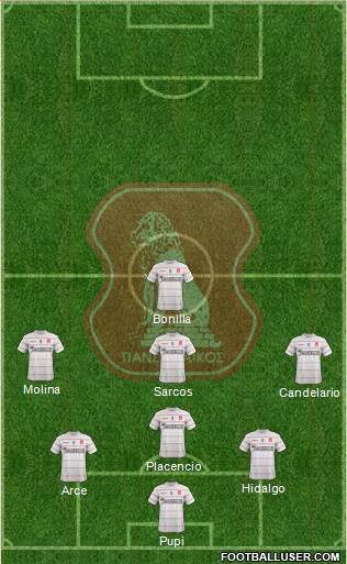 MGS Panserraikos Formation 2016