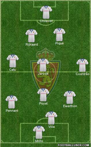 R. Zaragoza S.A.D. Formation 2016