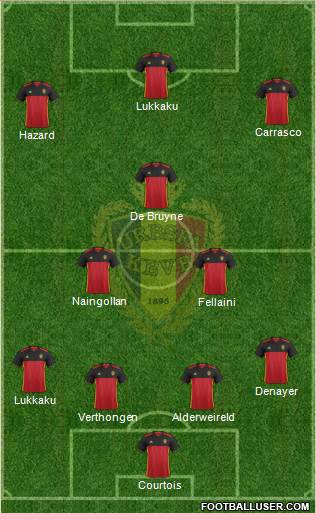 Belgium Formation 2016