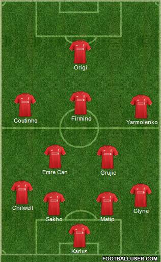 Liverpool Formation 2016
