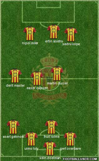 Yellow Red KV Mechelen Formation 2016