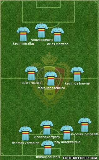 Belgium Formation 2016