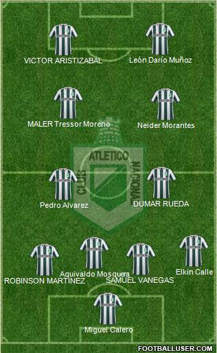 CDC Atlético Nacional Formation 2016