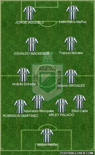 CDC Atlético Nacional Formation 2016