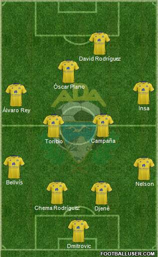 A.D. Alcorcón Formation 2016