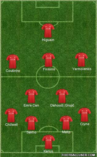 Liverpool Formation 2016