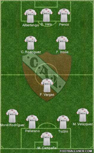 Independiente Formation 2016