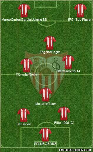 Sevilla F.C., S.A.D. Formation 2016