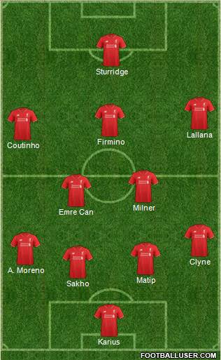 Liverpool Formation 2016