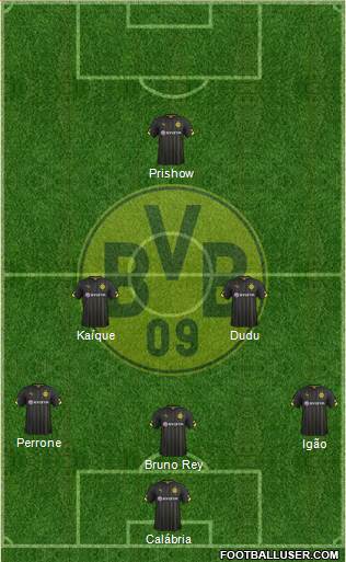 Borussia Dortmund Formation 2016