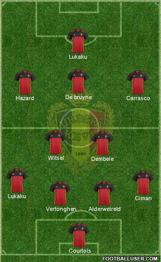 Belgium Formation 2016