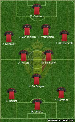Belgium Formation 2016