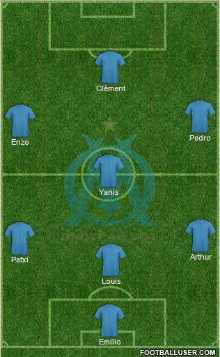 Olympique de Marseille Formation 2016