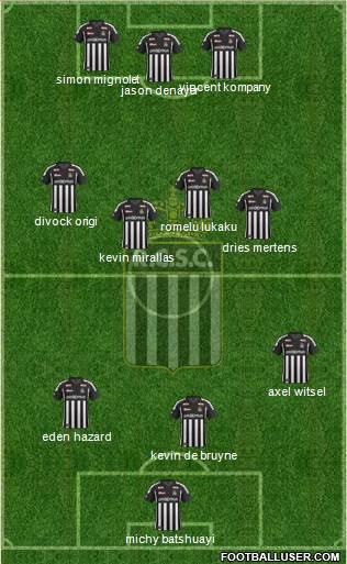 Sporting du Pays de Charleroi football formation