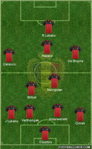 Belgium Formation 2016