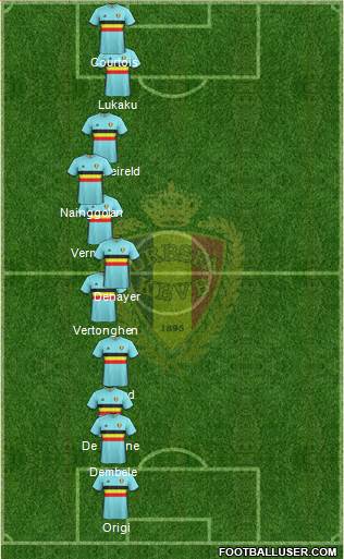 Belgium Formation 2016