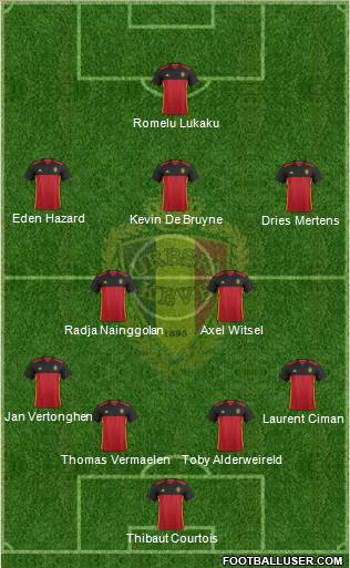 Belgium Formation 2016