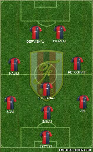 KS Flamurtari Vlorë Formation 2016
