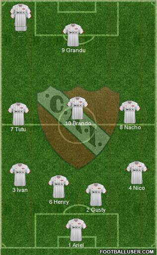 Independiente Formation 2016