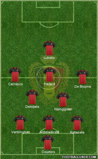 Belgium Formation 2016