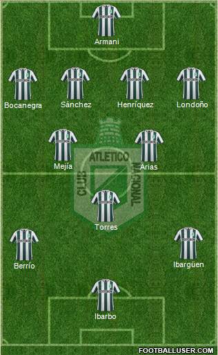 CDC Atlético Nacional Formation 2016