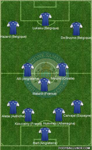 San Marino football formation