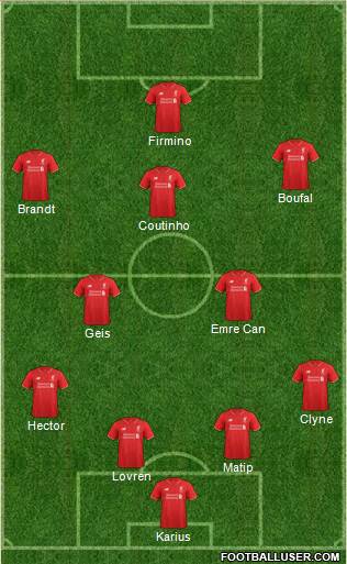 Liverpool Formation 2016