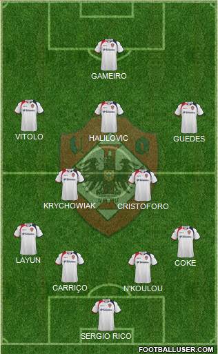 União Desportiva Oliveirense Formation 2016