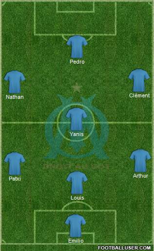 Olympique de Marseille Formation 2016