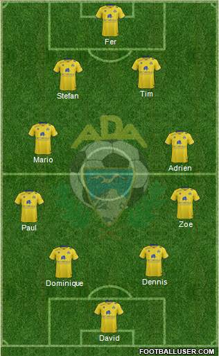 A.D. Alcorcón Formation 2016