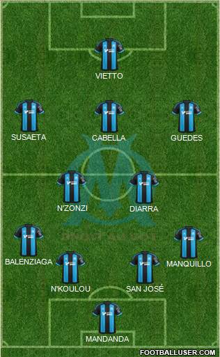 Olympique de Marseille Formation 2016