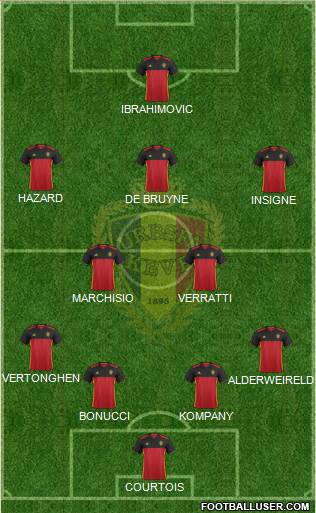 Belgium Formation 2016