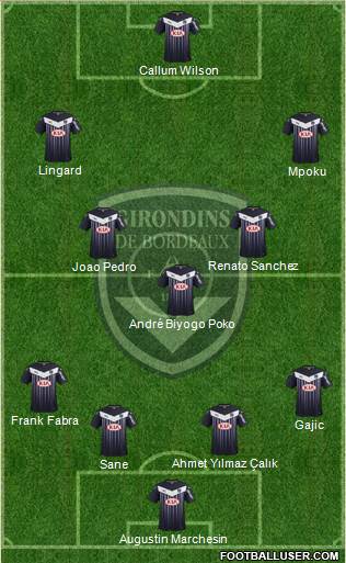 FC Girondins de Bordeaux Formation 2016
