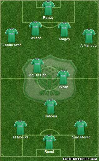 Masry Port Said Formation 2016