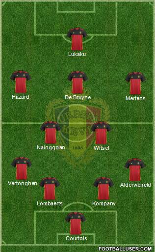 Belgium Formation 2016