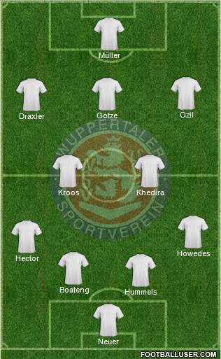 Wuppertaler SV Borussia Formation 2016