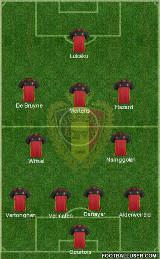 Belgium Formation 2016