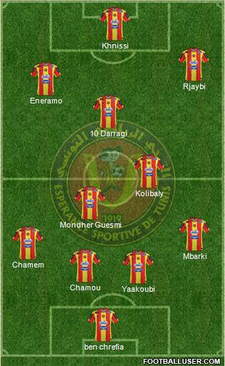 Espérance Sportive de Tunis football formation