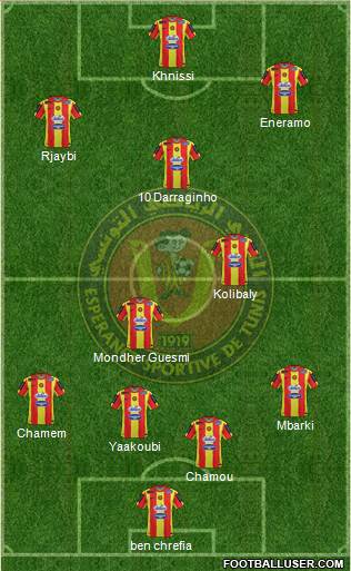 Espérance Sportive de Tunis football formation