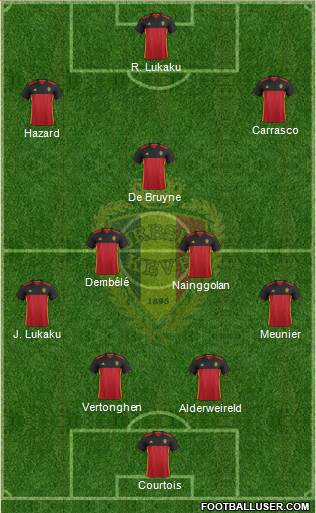 Belgium Formation 2016