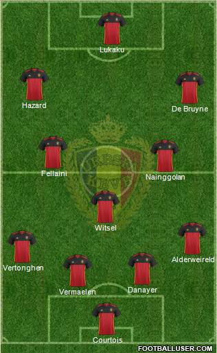 Belgium Formation 2016