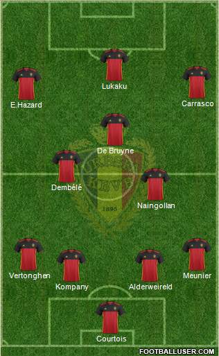 Belgium Formation 2016