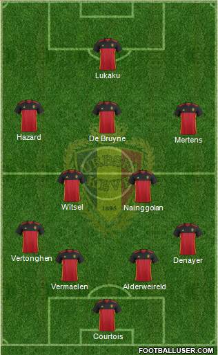 Belgium Formation 2016